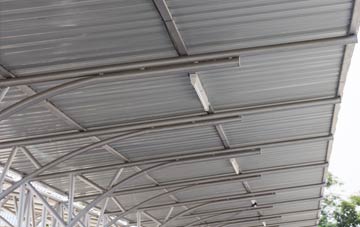 installing New Romney metal roofing